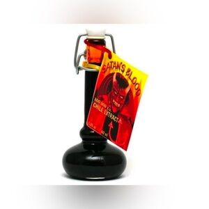 Satan's Blood Chile Extract Bottle